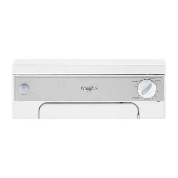 Whirlpool® 3.4 cu.ft. Compact Electric Dryer with AccuDry™ Drying System LDR3822PQ