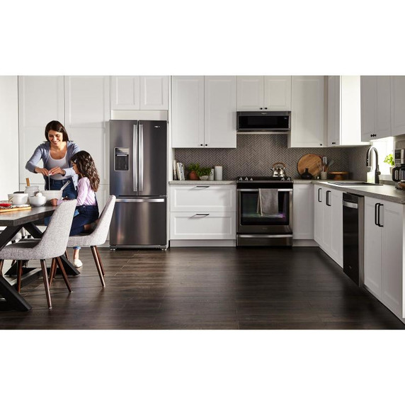 Whirlpool® 24” Stainless Steel Dishwasher with AI Intelligent Wash System - 47 dBA WDT750SAKZ Whirlpool® 24” Stainless Steel Dishwasher with AI Intelligent Wash System - 47 dBA WDT750SAKZ