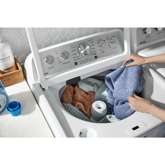 Maytag® Top Load Washer with Extra Power - 5.4 cu. ft MVW5435PW Maytag® Top Load Washer with Extra Power - 5.4 cu. ft MVW5435PW