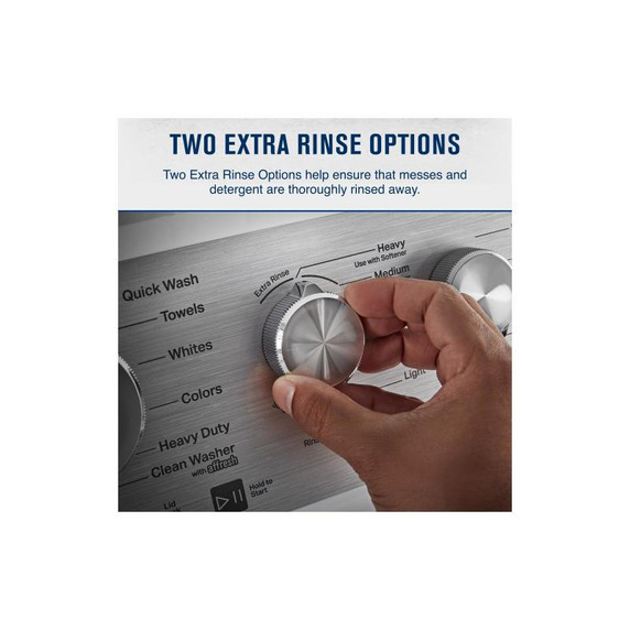 Maytag® Top Load Washer with Extra Power - 5.4 cu. ft MVW5435PW Maytag® Top Load Washer with Extra Power - 5.4 cu. ft MVW5435PW