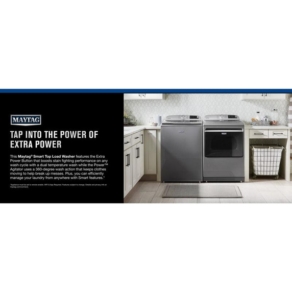 Maytag® Smart Top Load Washer with Extra Power Button - 6.0 IEC cu. ft. MVW7230HC