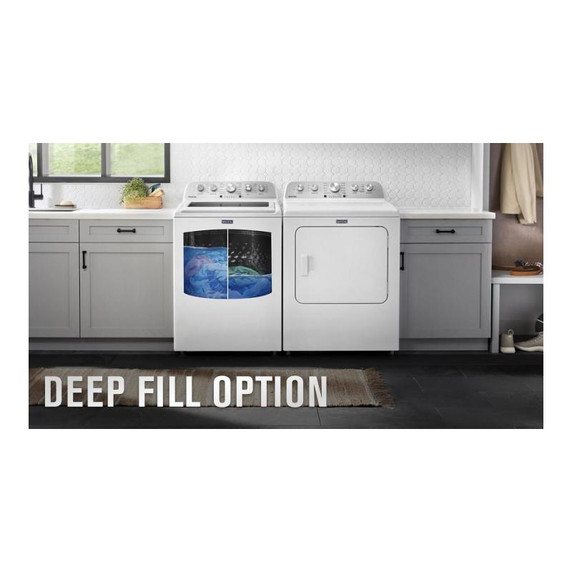 Maytag® Top Load Washer with Extra Power - 5.5 cu. ft. IEC MVW5430MW Maytag® Top Load Washer with Extra Power - 5.5 cu. ft. IEC MVW5430MW