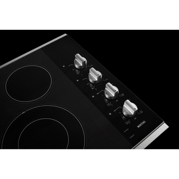 Maytag® 30-Inch Electric Cooktop with Reversible Grill and Griddle MEC8830HS