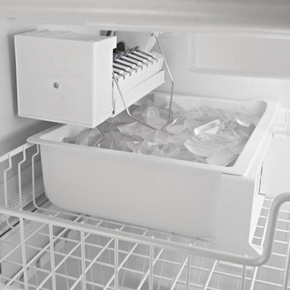 Maytag® 33-Inch Wide French Door Refrigerator with Water Dispenser - 22 Cu. Ft MRFF5033PZ