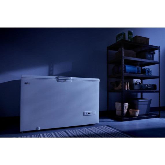 Maytag® Garage Ready in Freezer Mode Chest Freezer - 16 cu. ft. MZC5216LW Maytag® Garage Ready in Freezer Mode Chest Freezer - 16 cu. ft. MZC5216LW