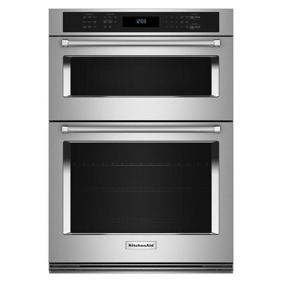 KitchenAid® 27" Combination Microwave Wall Oven with Air Fry Mode KOEC527PSS
