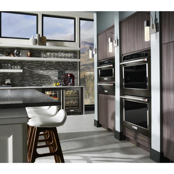 Kitchenaid® 27'' Slow Cook Warming Drawer with PrintShield™ Finish KOWT107EBS Kitchenaid® 27'' Slow Cook Warming Drawer with PrintShield™ Finish KOWT107EBS