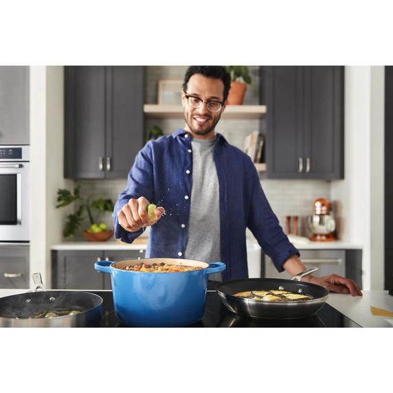 Kitchenaid® 36-Inch 5-Element Sensor Induction Cooktop KCIG556JSS Kitchenaid® 36-Inch 5-Element Sensor Induction Cooktop KCIG556JSS