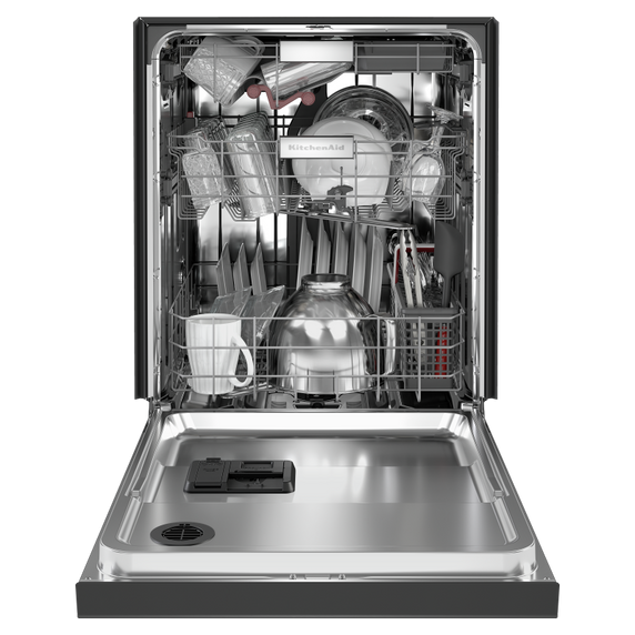 Kitchenaid® 44 dBA Dishwasher in PrintShield™ Finish with FreeFlex™ Third Rack KDFM404KBS