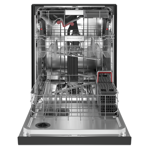 Kitchenaid® 44 dBA Dishwasher in PrintShield™ Finish with FreeFlex™ Third Rack KDFM404KBS