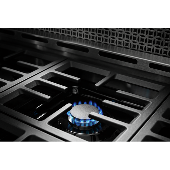 KitchenAid® 48'' Smart Commercial-Style Gas Range with Griddle KFGC558JYP