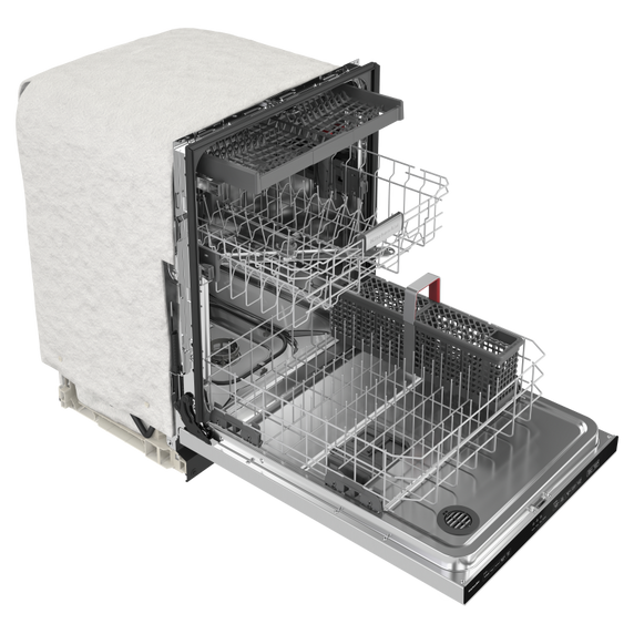 Kitchenaid® 39 dBA Dishwasher in PrintShield™ Finish with Third Level Utensil Rack KDTE204KPS