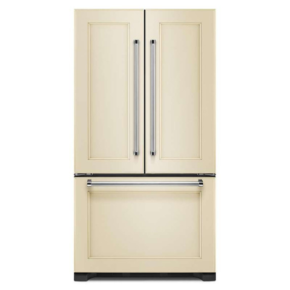 Kitchenaid® 22 cu.ft. 36-Inch Width Counter Depth Panel Ready with Interior Dispense French Door Refrigerator KRFC302EPA