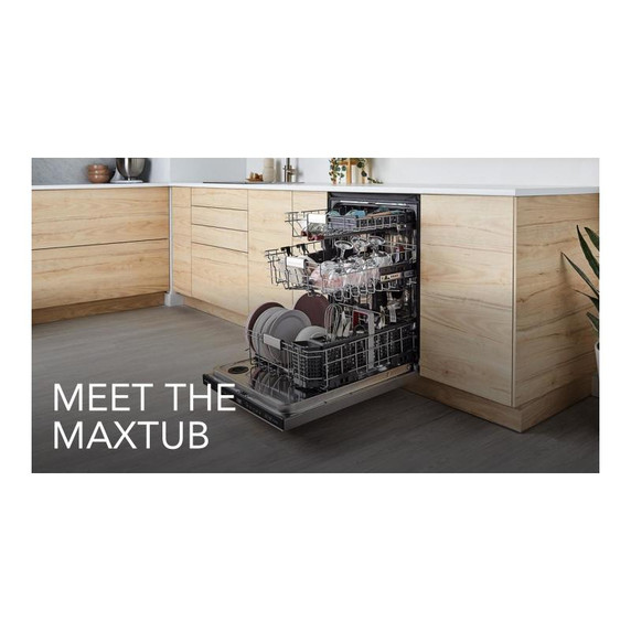 Kitchenaid® 44 dBA Dishwasher with 360° Max Jets™ Third Rack and LED Interior Lighting KDPM704KPS Kitchenaid® 44 dBA Dishwasher with 360° Max Jets™ Third Rack and LED Interior Lighting KDPM704KPS