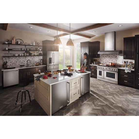 Kitchenaid® 24" Undercounter Refrigerator with Stainless Steel Door KURR114KSB