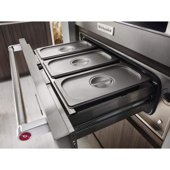 Kitchenaid® 27'' Slow Cook Warming Drawer KOWT107ESS Kitchenaid® 27'' Slow Cook Warming Drawer KOWT107ESS