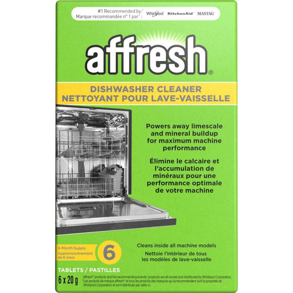 Affresh® affresh® Dishwasher Cleaner - 6 count W10549851B Affresh® affresh® Dishwasher Cleaner - 6 count W10549851B