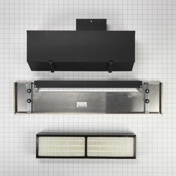 Range Ductless Downdraft Vent Kit, Stainless Steel W10748976