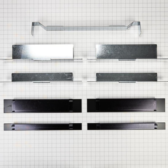 Built-In Oven/Microwave/Coffee Machine Side Trim Cover Kit, Black/Noir W11290015