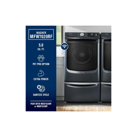 Maytag® Smart Pet Pro Front Load Washer - 5.8 CU. FT. (I.E.C.) MFW7020RF Maytag® Smart Pet Pro Front Load Washer - 5.8 CU. FT. (I.E.C.) MFW7020RF