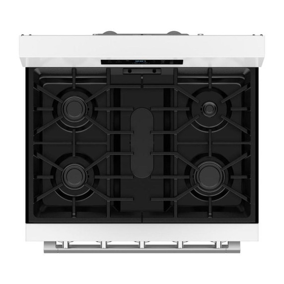Maytag® 30-Inch Convection Gas Range With No Preheat Air Fry and Air Baking - 5.0 Cu. Ft. MFGS6030RW