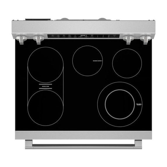 Maytag® 30-Inch True Convection Electric Range With Grill Mode - 5.3 Cu. Ft. YMFES8030RZ