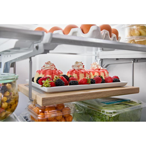 Kitchenaid® 20 cu. ft. 36-Inch Width Counter-Depth French Door Refrigerator with Interior Dispense KRFC136RPS Kitchenaid® 20 cu. ft. 36-Inch Width Counter-Depth French Door Refrigerator with Interior Dispense KRFC136RPS