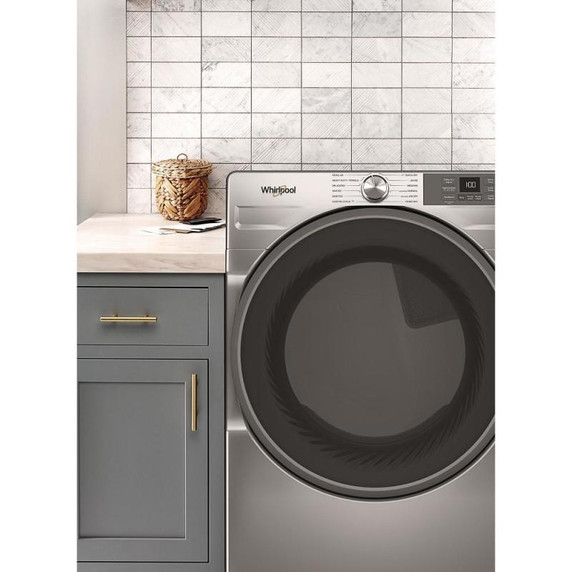Whirlpool® 7.4 cu. ft. Smart Front Load ENERGY STAR® Certified Gas Dryer with Wrinkle Shield™ Option WGD5720RR