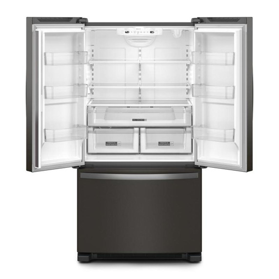 Whirlpool® 36-Inch Wide Full-Depth French Door Bottom Mount Refrigerator - 25 cu. ft. WRFF3236RV