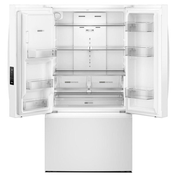 Whirlpool® 36-Inch French Door Refrigerator with In-Door Water and Ice Maker - 30 cu. ft. WRFF3536SW