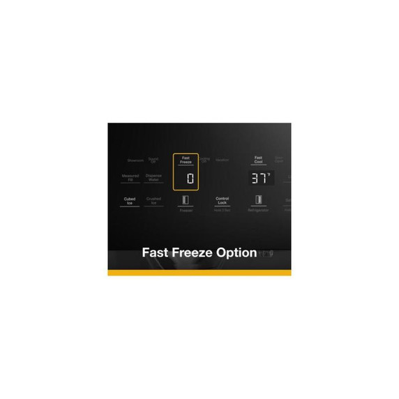 Whirlpool® 36-inch Full Depth Side-by-Side Refrigerator with TruCool™ System WRSF5536RZ