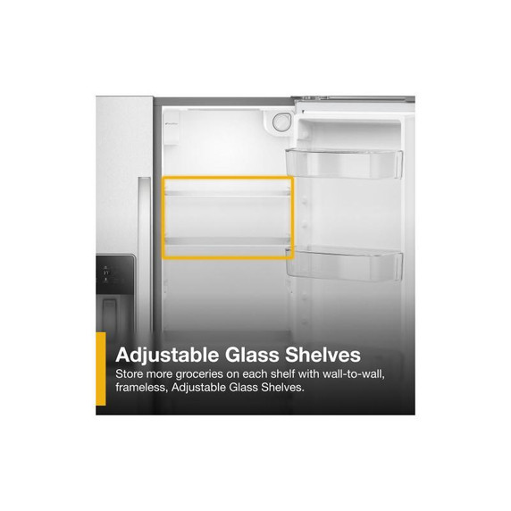 Whirlpool® 36-inch Counter Depth Side-by-Side Refrigerator with TruCool™ System WRSC5536RZ