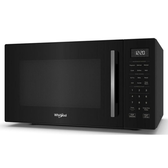 Whirlpool® 1.0 cu. ft. Black All-In-One Multifunctional Countertop Microwave With Air Fry - 900 watt WMCS5522RB Whirlpool® 1.0 cu. ft. Black All-In-One Multifunctional Countertop Microwave With Air Fry - 900 watt WMCS5522RB