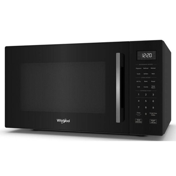 Whirlpool® 1.0 cu. ft. Black All-In-One Multifunctional Countertop Microwave With Air Fry - 900 watt WMCS5522RB