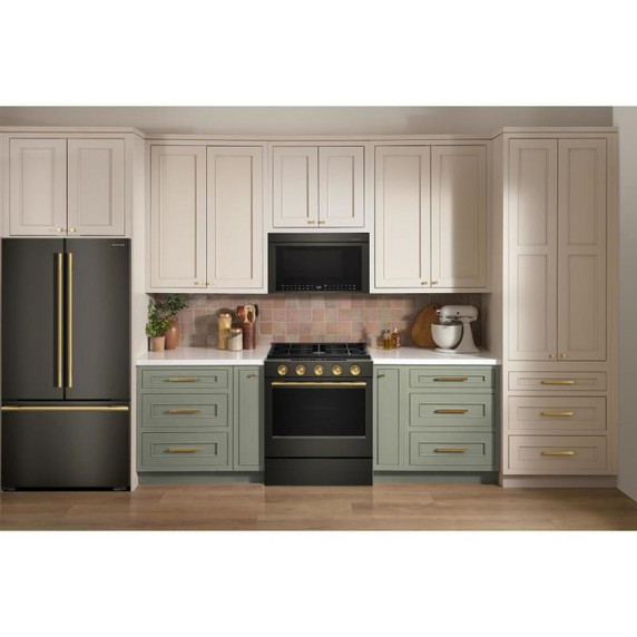 Kitchenaid® 5.0 Cu. Ft. Smart Slide-in Gas Range with Convection Cooking Modes and 2-in-1 Burner KSGS530SBE