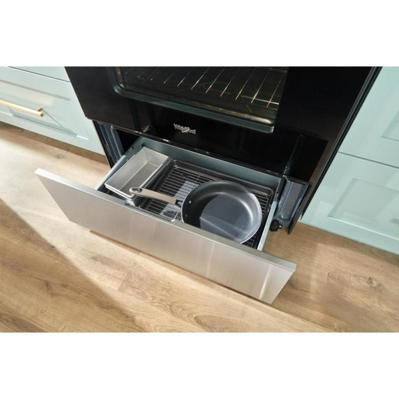 Whirlpool® 30-inch Gas Range with Air Cooking Technology WSGS5030SW