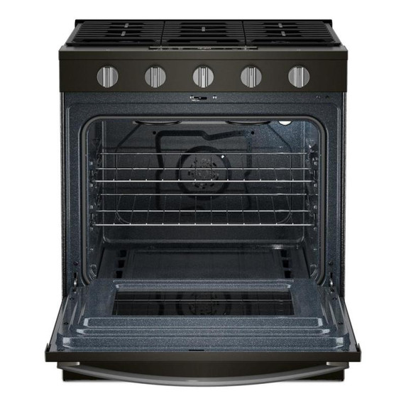 Whirlpool® 30-inch Gas Range with Air Cooking Technology WSGS5030SV
