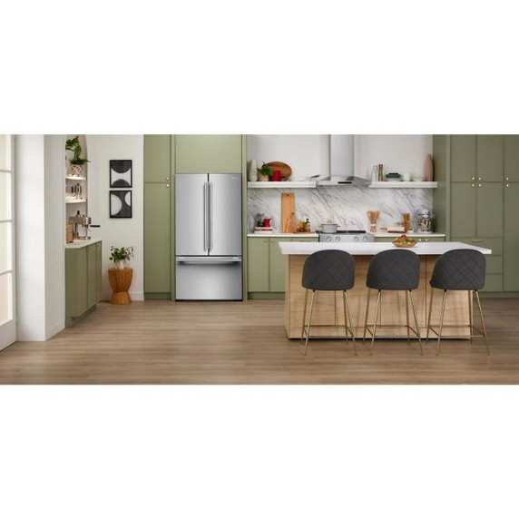 Kitchenaid® 24 cu. ft. 36-Inch Width Counter-Depth French Door Refrigerator with Interior Dispense KRFC236SPS