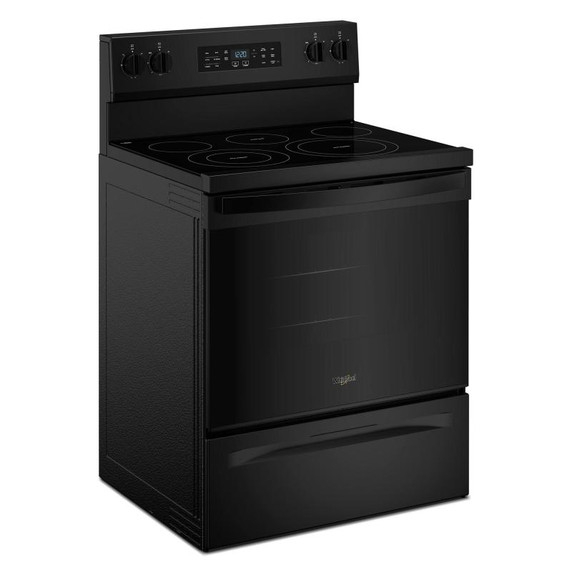 Whirlpool® 30-inch Electric Range with Air Cooking Technology YWFES5730SB Whirlpool® 30-inch Electric Range with Air Cooking Technology YWFES5730SB
