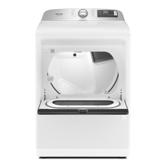 Maytag® 7.4 Cu. Ft. Pet Pro Top Load Electric Dryer with Extra Power and Sanitize Cycle YMED7205RW