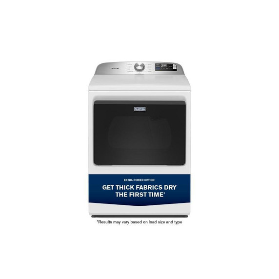 Maytag® 7.4 Cu. Ft. Top Load Electric Dryer with Extra Power and Advanced Moisture Sensing YMED6205RW Maytag® 7.4 Cu. Ft. Top Load Electric Dryer with Extra Power and Advanced Moisture Sensing YMED6205RW