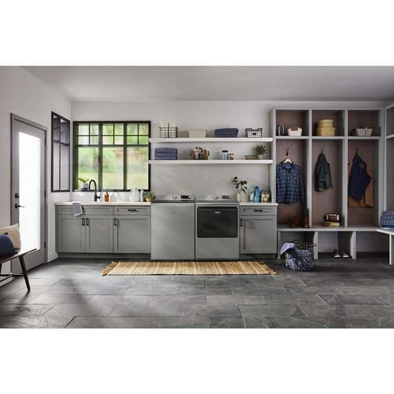 Maytag® 7.4 Cu. Ft. Top Load Electric Dryer with Extra Power and Advanced Moisture Sensing YMED6205RR Maytag® 7.4 Cu. Ft. Top Load Electric Dryer with Extra Power and Advanced Moisture Sensing YMED6205RR