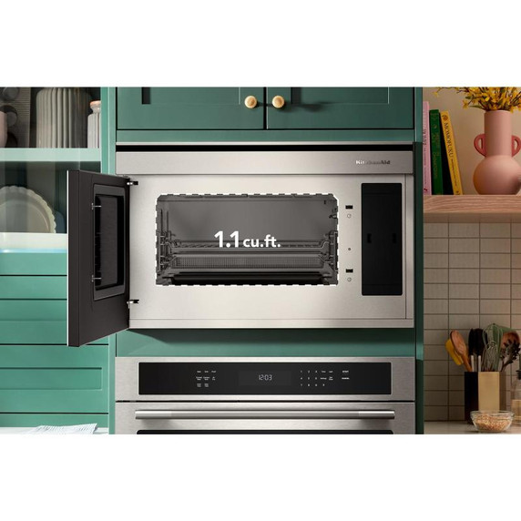 KitchenAid® Built-In More-in-One Convection Microwave Oven with Air Fry Mode YKMBT730SPS KitchenAid® Built-In More-in-One Convection Microwave Oven with Air Fry Mode YKMBT730SPS