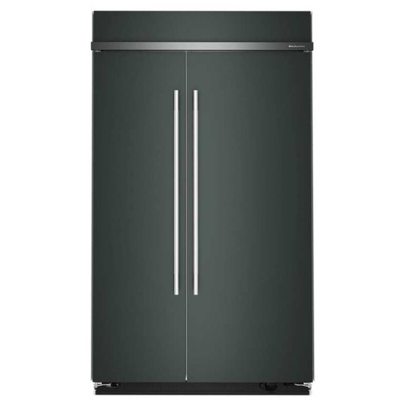 Kitchenaid® 30 Cu. Ft. 48" Built-In Side-by-Side Refrigerator with Platinum Interior KBSN748SJP