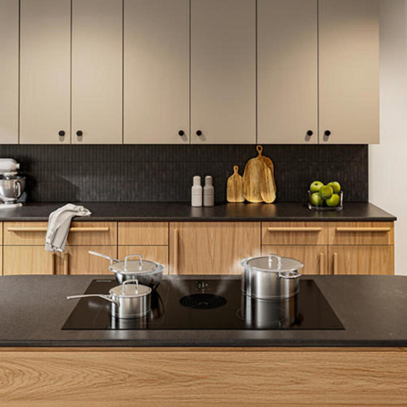 Kitchenaid® 36-inch NextGen Induction Downdraft Cooktop with Bridge XL Even-Heat™  Zone KCID936SBL