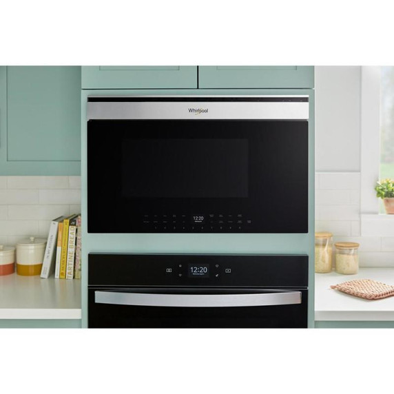 Whirlpool® 1.1 cu. ft. Built-In Smart Multifunctional Microwave Oven with Air Fry - 900 watts YWMBT7030SV