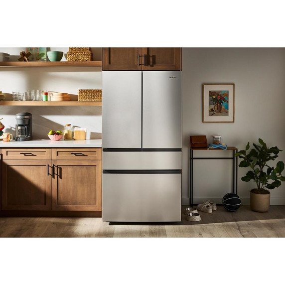 Whirlpool® 30 Cu. Ft. Family-Sized Capacity French door refrigerator with Flexible Tempearture Drawer WRMF3336SZ Whirlpool® 30 Cu. Ft. Family-Sized Capacity French door refrigerator with Flexible Tempearture Drawer WRMF3336SZ