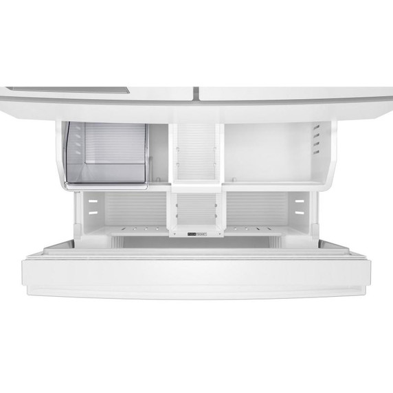 Whirlpool® 29 Cu. Ft. Family-Sized Capacity French door refrigerator with Flexible Temperature Drawer WRMF3736SW Whirlpool® 29 Cu. Ft. Family-Sized Capacity French door refrigerator with Flexible Temperature Drawer WRMF3736SW