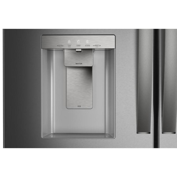 Whirlpool® 29 Cu. Ft. Family-Sized Capacity French door refrigerator with Flexible Temperature Drawer WRMF3636SZ Whirlpool® 29 Cu. Ft. Family-Sized Capacity French door refrigerator with Flexible Temperature Drawer WRMF3636SZ