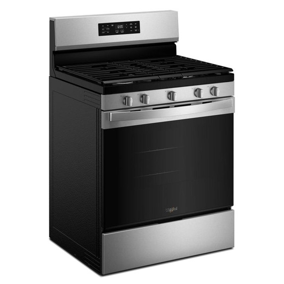 Whirlpool® 30-inch Gas Range with Air Cooking Technology and Steam Clean WFGS4530SZ